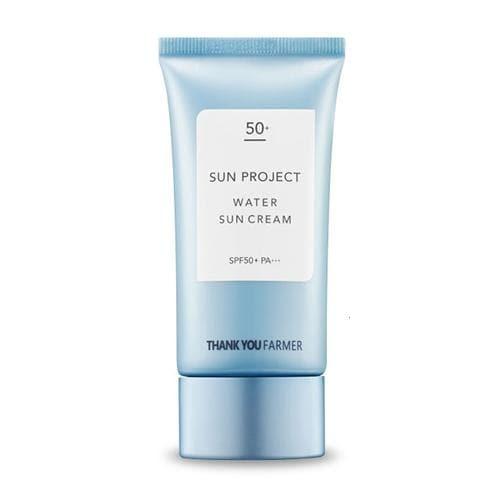 THANK YOU FARMER Sun Project Water Sun Cream SPF50+ PA+++ 50ml-Sun Cream-Skincare Coréenne