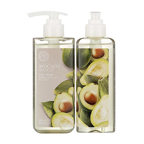 THE FACE SHOP Avocado Body Wash 300ml-Body Wash-Skincare Coréenne