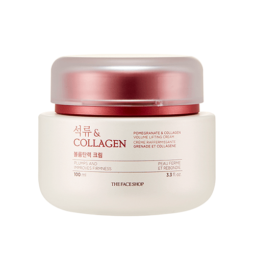 THE FACE SHOP Pomegranate And Collagen Volume Lifting Cream 100ml-Cream-Skincare Coréenne