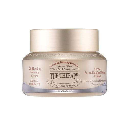 THE FACE SHOP THE THERAPY Oil Blending Formula Cream 50ml-Cream-Skincare Coréenne