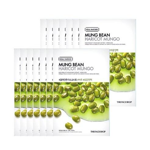 THE FACE SHOP REAL NATURE Face Mask #Mung Bean (20g