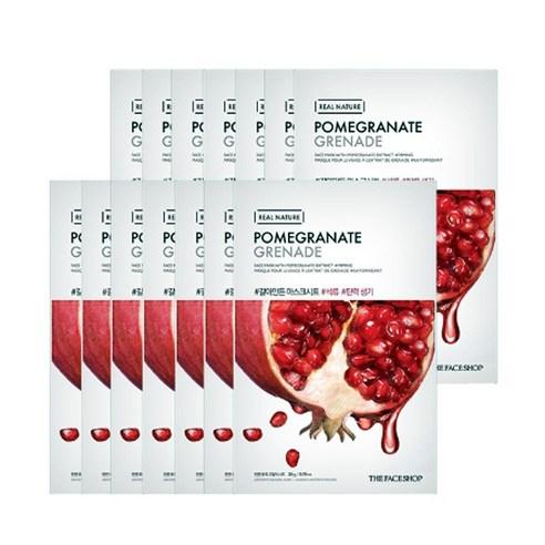 THE FACE SHOP REAL NATURE Face Mask #Pomegranate (20g