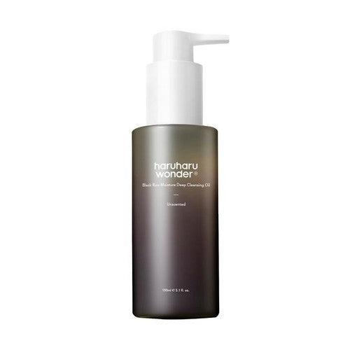 Haruharu Wonder Black Rice Moisture Deep Cleansing Oil Makeup Remover 150ml-CLEANSING OIL-Skincare Coréenne