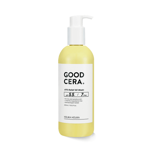 HOLIKA HOLIKA Good Cera Ato Relief Oil Wash 400ml-Body Wash-Skincare Coréenne