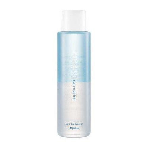 A'pieu MINERAL LIP AND EYE REMOVER EAU-MARINE 250ml-Lip & Eye Remover-Skincare Coréenne