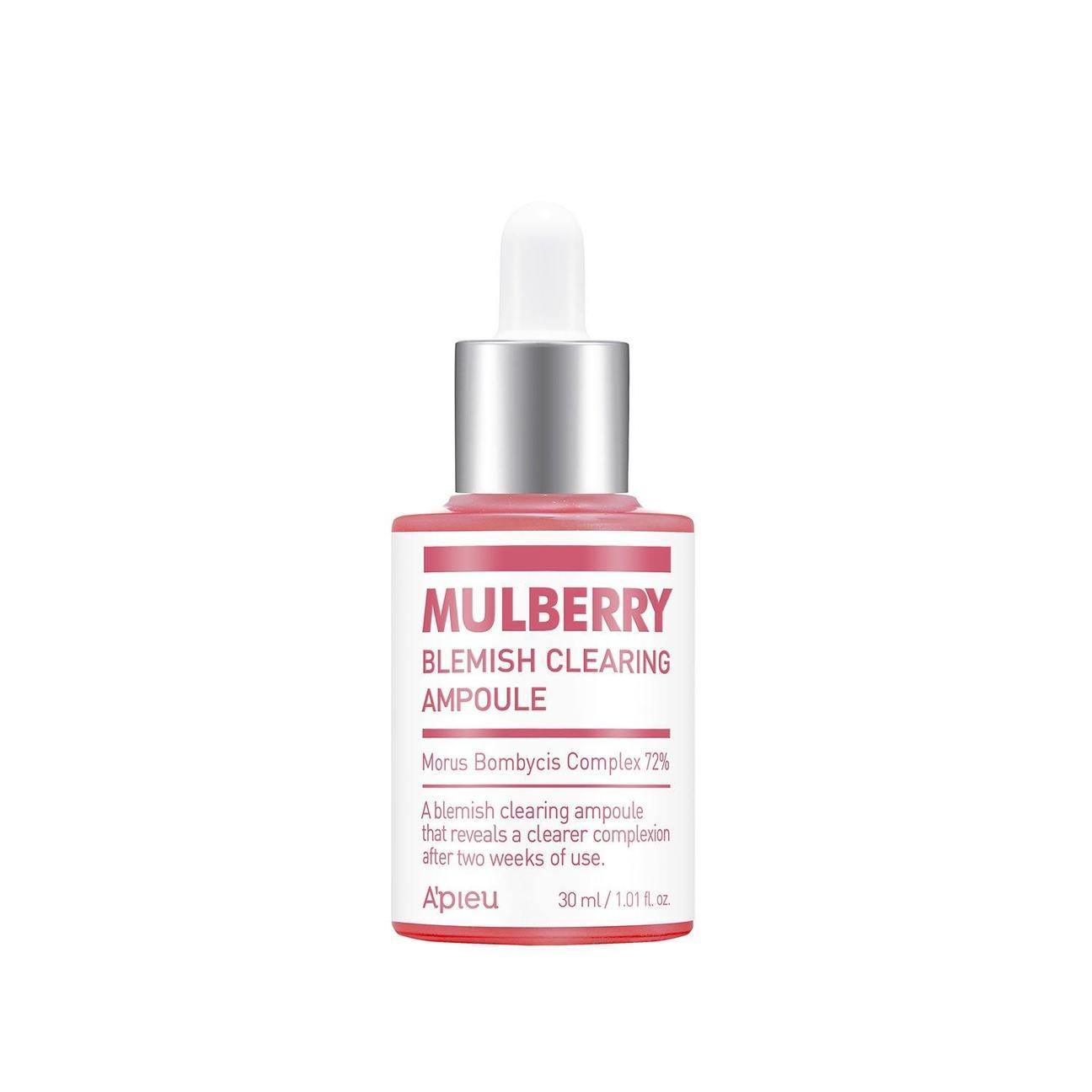 A'pieu Mulberry Blemish Clearing Ampoule 30ml-Ampoule-Skincare Coréenne