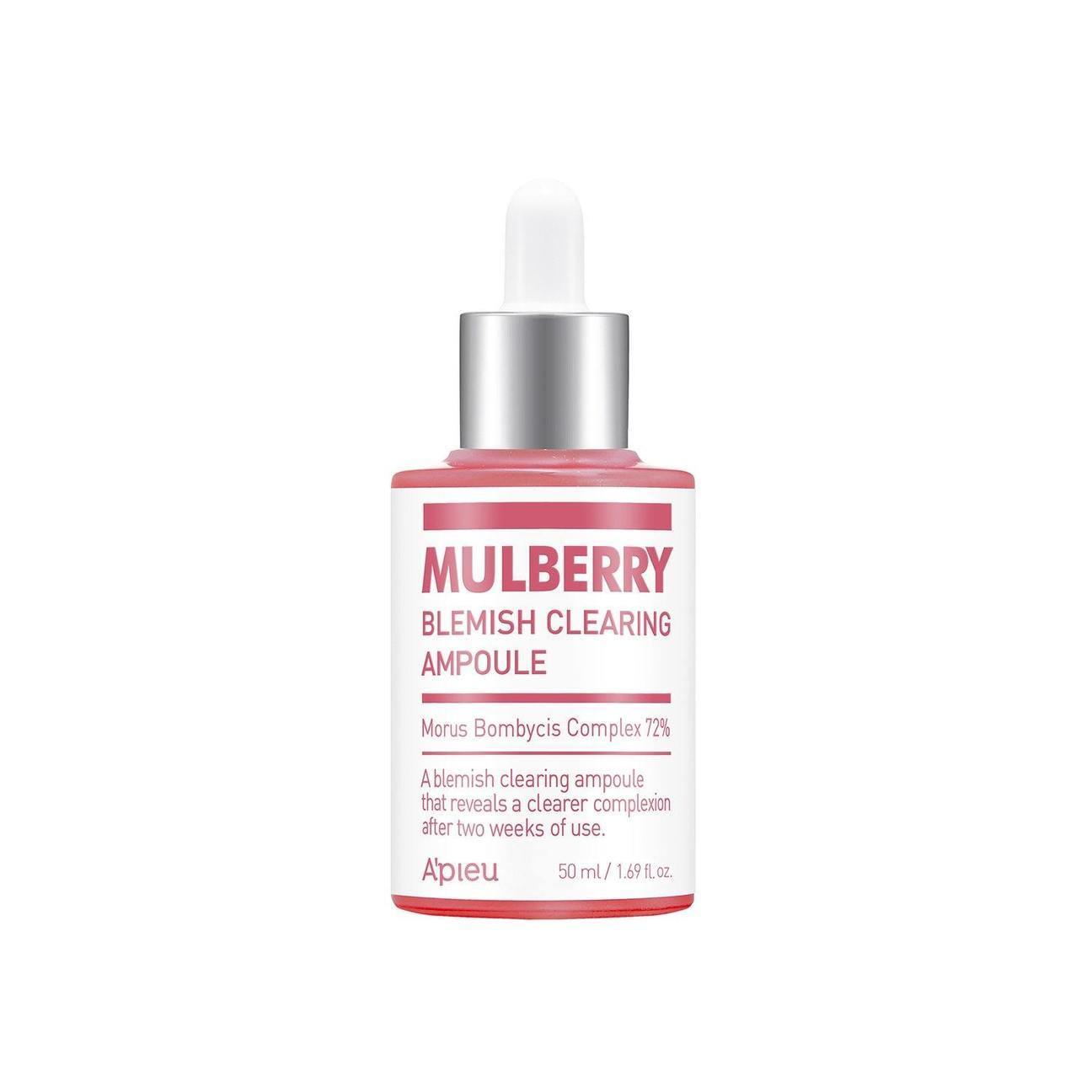 A'pieu Mulberry Blemish Clearing Ampoule 50ml-Ampoule-Skincare Coréenne
