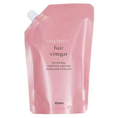 A'pieu RASPBERRY HAIR VINEGAR Refill 400ml-Hair Treatment-Skincare Coréenne