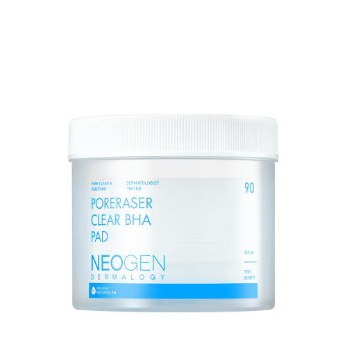 NEOGEN DERMALOGY Poreraser Clear BHA Pad 160ml(90 Pads)-Clear Pads-Skincare Coréenne