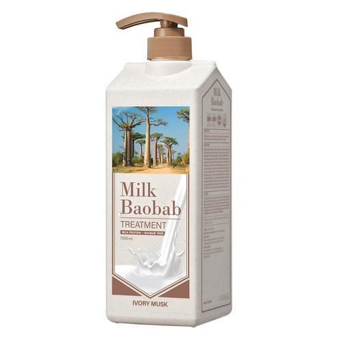 BIOKLASSE MILK BAOBAB Hair Treatment 1000ml #Ivory Musk-Hair Treatment-Skincare Coréenne