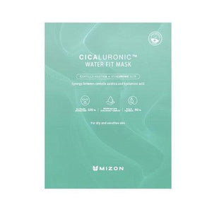 Mizon Cicaluronic Water Fit Masque en Tissu 24 g x 10