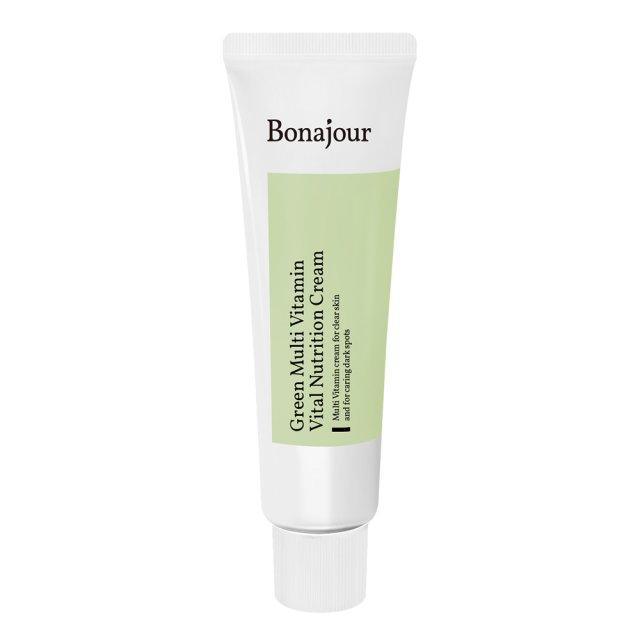 Bonajour Green Multi-Vitamin Vital Nutrition Cream 50ml-Cream-Skincare Coréenne