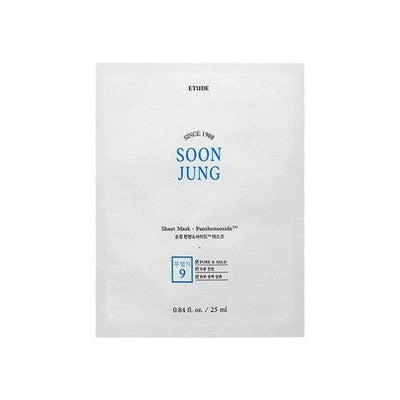 ETUDE House Soonjung Panthensoside Masque en Tissu 25 ml x 10