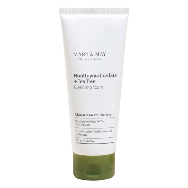 Mary & May Mousse Nettoyante Houttuynia Cordata + Tea Tree 150 ml