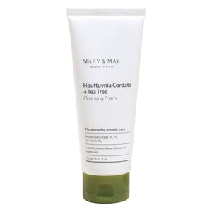 Mary & May Mousse Nettoyante Houttuynia Cordata + Tea Tree 150 ml