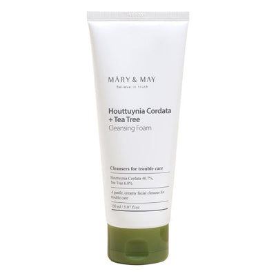 Mary & May Mousse Nettoyante Houttuynia Cordata + Tea Tree 150 ml