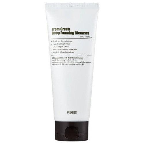 PURITO From Green Deep Foaming Cleanser 150ml-Cleansing Foam-Skincare Coréenne