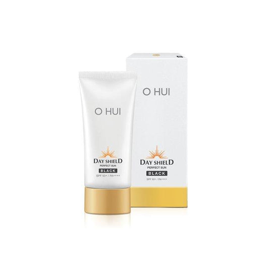 O HUI Day Shield Perfect Sun Black SPF50+ / PA++++ 50ml-Sun Cream-Skincare Coréenne