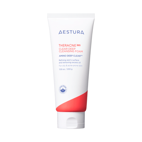 AESTURA THERACNE 365 CLEAR DEEP CLEANSING FOAM 200g-Cleansing Foam-Skincare Coréenne