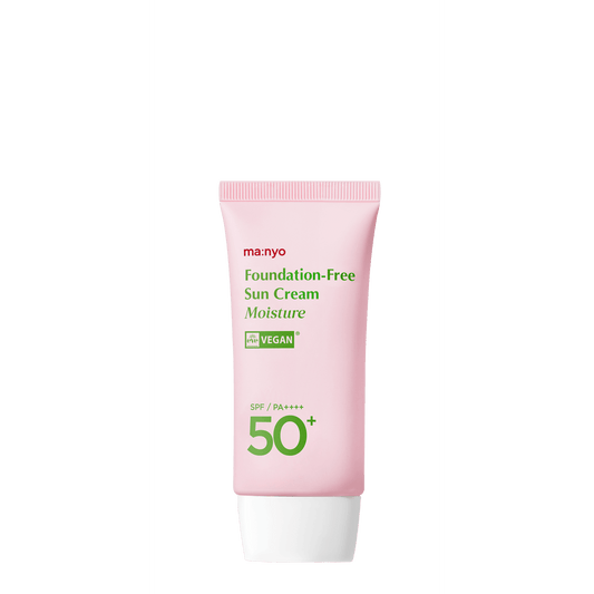 MANYO FACTORY ma:nyo Foundation-Free Sun Cream Moisture 50ml SPF50+ PA++++-Sunscreen-Skincare Coréenne