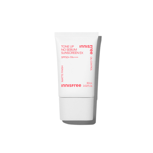 innisfree Tone Up No Sebum Sunscreen EX 50+ PA++++ 60ml-Sunscreen-Skincare Coréenne
