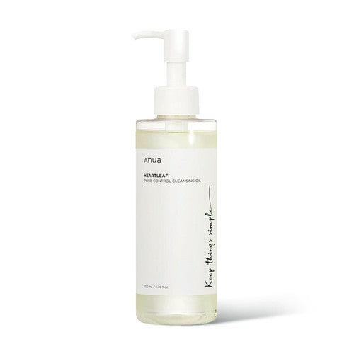 Anua Heartleaf Pore Control Cleansing Oil 200ml-CLEANSING OIL-Skincare Coréenne