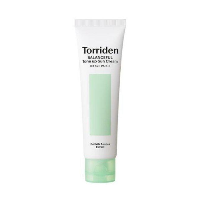 Torriden Balanceful Cica Tone Up Sun Cream 60ml (SPF 50+ PA++++)-Sunscreen-Skincare Coréenne