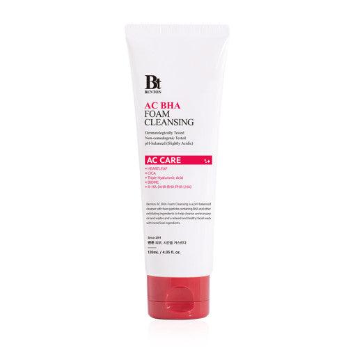 Benton AC BHA Foam Cleansing 120ml-Cleansing Foam-Skincare Coréenne