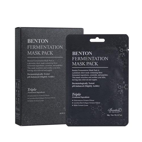 Benton Fermentation Mask Pack 20g x 10pcs-Facial Mask-Skincare Coréenne