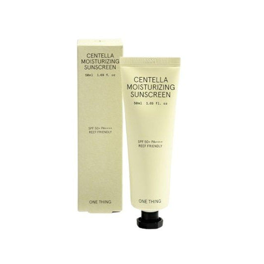 ONE THING Centella Moisturizing Sunscreen SPF50+ 50ml-Sun Cream-Skincare Coréenne