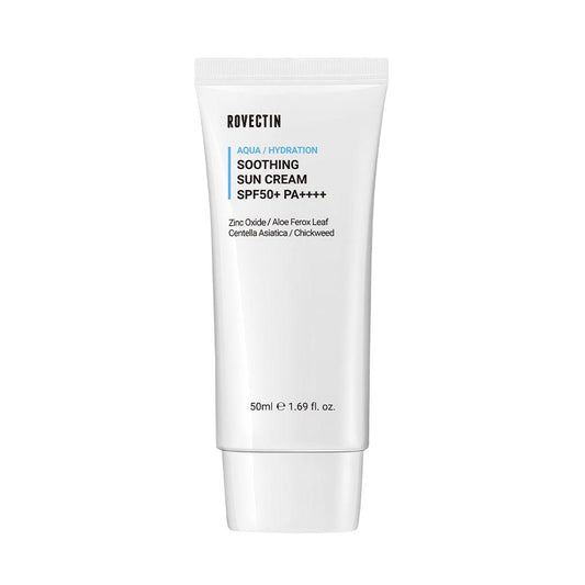 ROVECTIN AQUA SOOTHING SUN CREAM SPF50+ PA++++ 50ml-Sun Cream-Skincare Coréenne