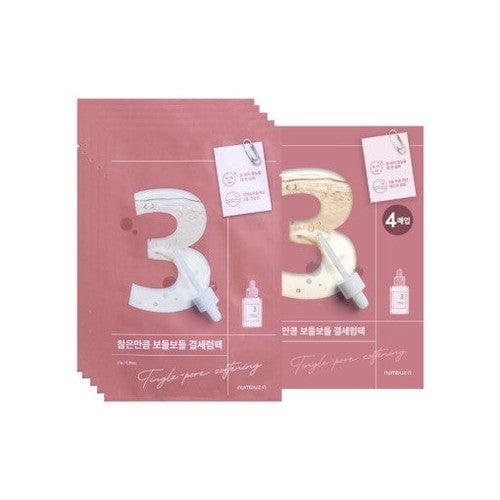 numbuzin No.3 Tingle Pore Softening Sheet Mask 10pcs-Facial Mask-Skincare Coréenne