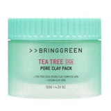 BRINGGREEN Tea Tree Cica Pore Clay Pack 120g-Facial Mask-Skincare Coréenne