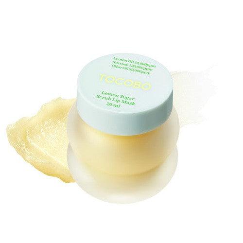 TOCOBO Lemon Sugar Scrub Lip Mask 20ml-Lip Mask-Skincare Coréenne