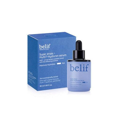 belif Super Drops Multi7-Hyaluron Serum 30ml-serum-Skincare Coréenne