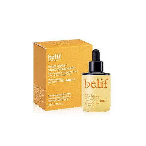 belif Super Drops VitaC Toning Serum 30ml-serum-Skincare Coréenne