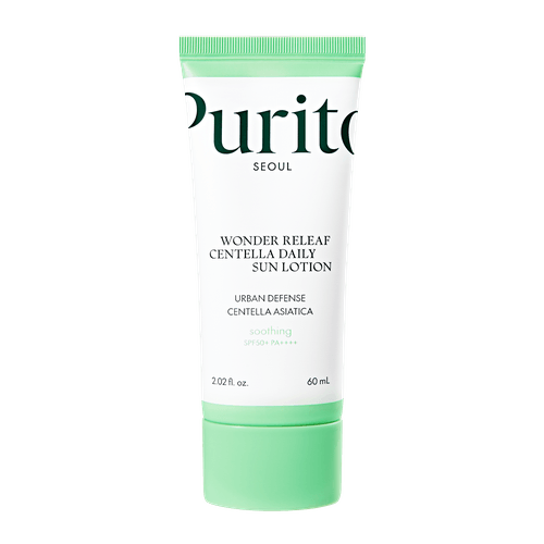 PURITO SEOUL Wonder Releaf Centella Daily Sun Lotion SPF50+ PA++++ 60ml-Sun Cream-Skincare Coréenne