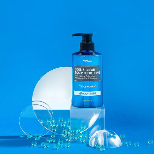 Kundal Cool & Clear Scalp Refreshing Pure Natural Balancing Cool Shampoo Aqua Mint 500ml