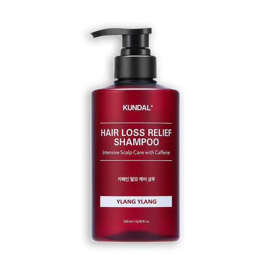 Kundal Hair Loss Relief Shampoo Intensive Scalp Care with Caffeine Ylang Ylang 500ml