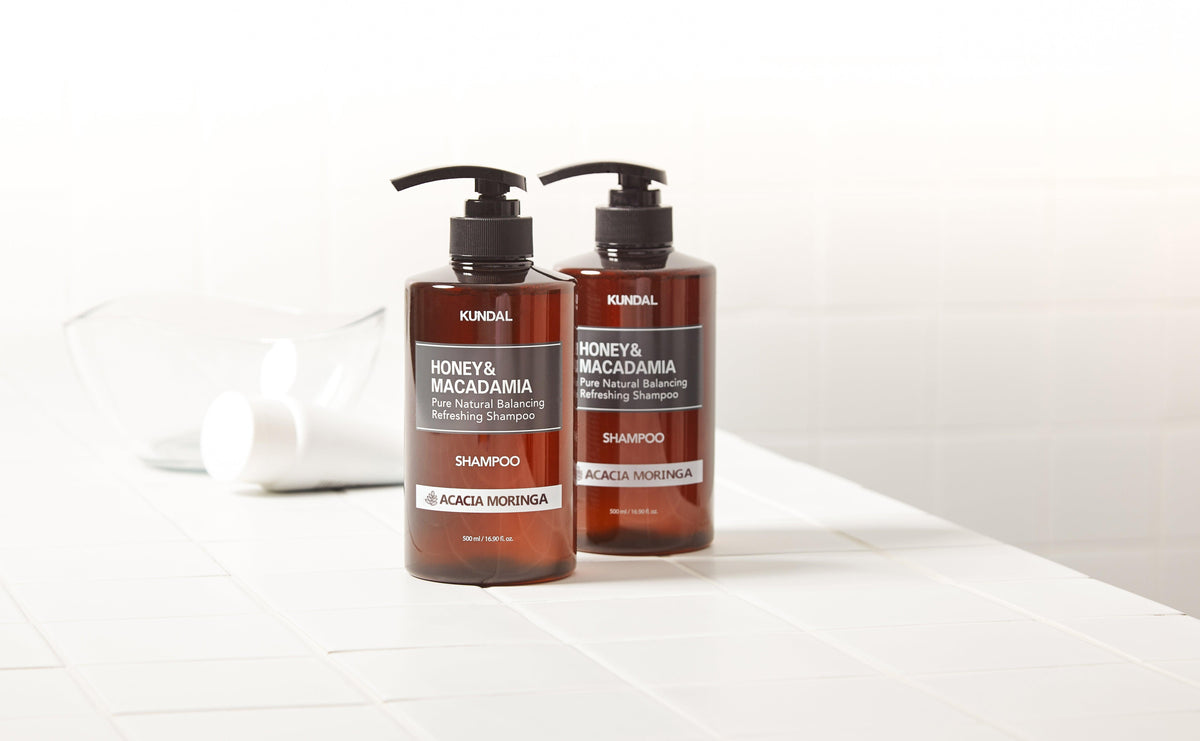 Kundal Honey & Macadamia Pure Natural Balancing Refreshing Shampoo 500ml #ACACIA MORINGA
