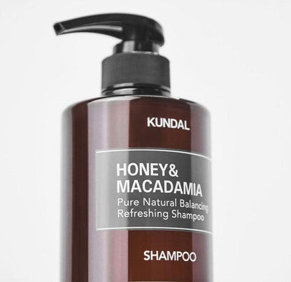 Kundal Honey & Macadamia Pure Natural Balancing Refreshing Shampoo 500ml #BLANC