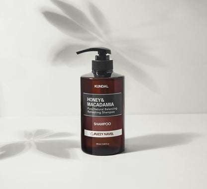 Kundal Honey & Macadamia Pure Natural Balancing Refreshing Shampoo 500ml #FUZZY NAVEL