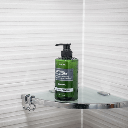 Kundal Tea Tree Macadamia Pure Natural Balancing Deep Cleansing Shampoo 500ml #BABY POWDER