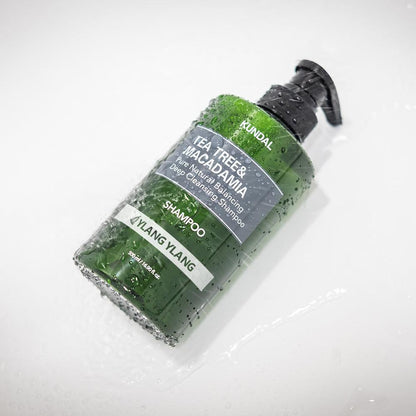 Kundal Tea Tree Macadamia Pure Natural Balancing Deep Cleansing Shampoo 500ml #YLANG YLANG