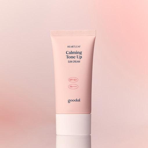 goodal Heartleaf Calming Tone Up Sun Cream 50ml [SPF50+ PA++++]-Sun Cream-Skincare Coréenne