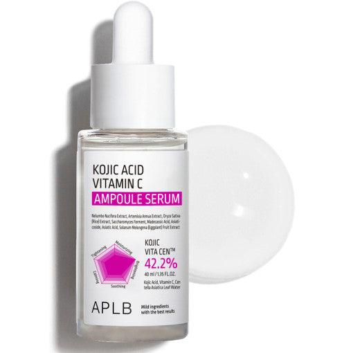 APLB Kojic Acid Vitamin C Ampoule Serum 40ml-serum-Skincare Coréenne
