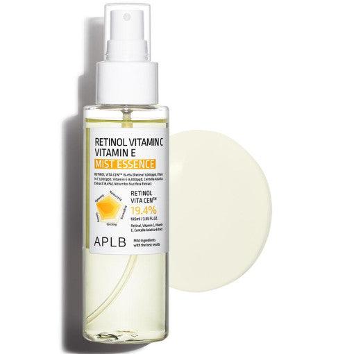 APLB Retinol Vitamin C Vitamin E Mist Essence 105ml-Essence-Skincare Coréenne