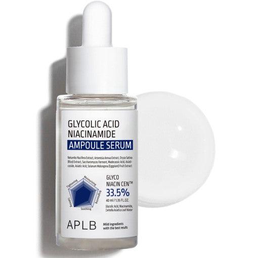 Aplb Glycolic Acid Niacinamide Ampoule Serum 40Ml