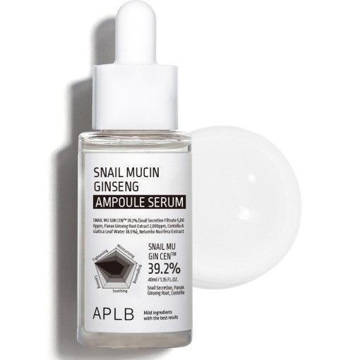 Aplb Snail Mucin Ginseng Ampoule Serum 40Ml 