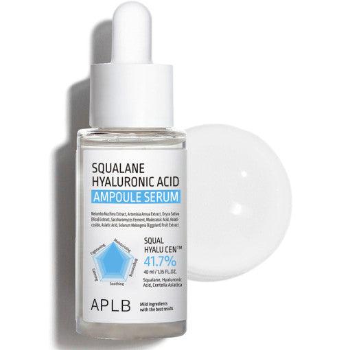 APLB Squalane Hyaluronic Acid Ampoule Serum 40ml-serum-Skincare Coréenne